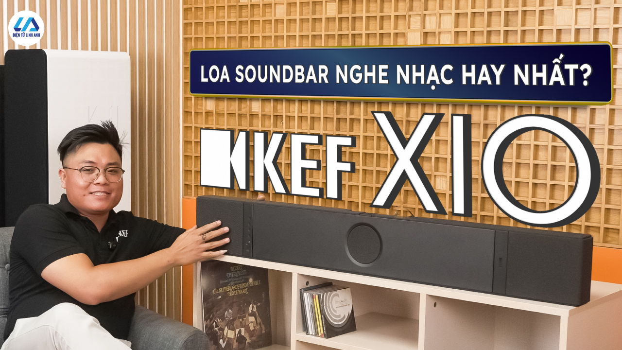 KEF XIO - soundbar chiều lòng cả những audiophile khó tính?