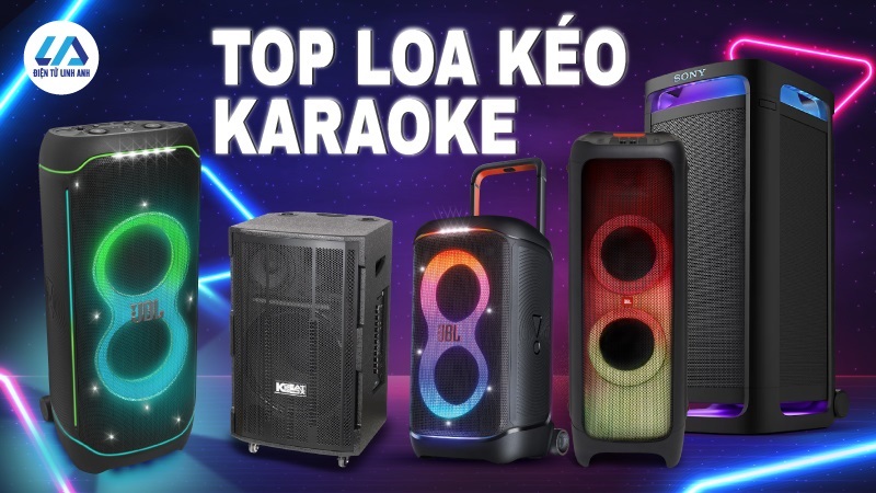 Top 5 loa kéo karaoke công suất lớn tốt nhất 2025 theo bình chọn người dùng