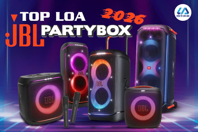 Top 6 loa Partybox đáng mua nhất 2026