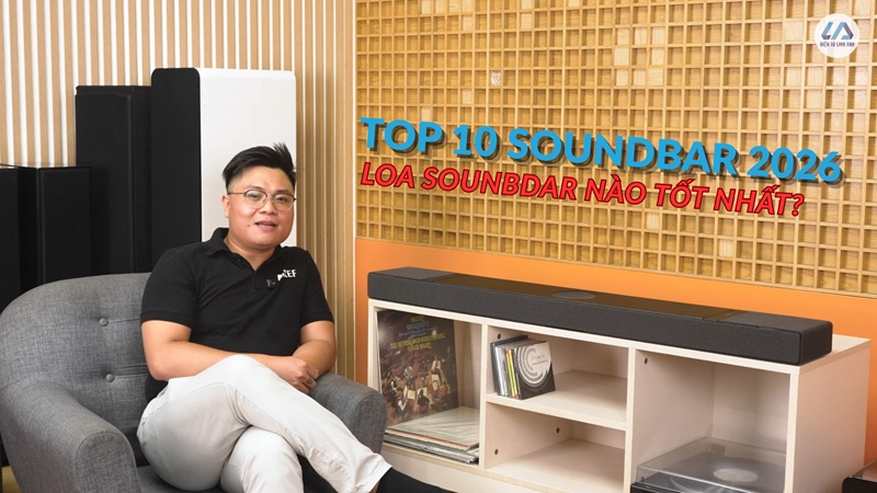 Top 10 loa soundbar tốt nhất 2026 - Đáng mua nhất cho giải trí tại gia