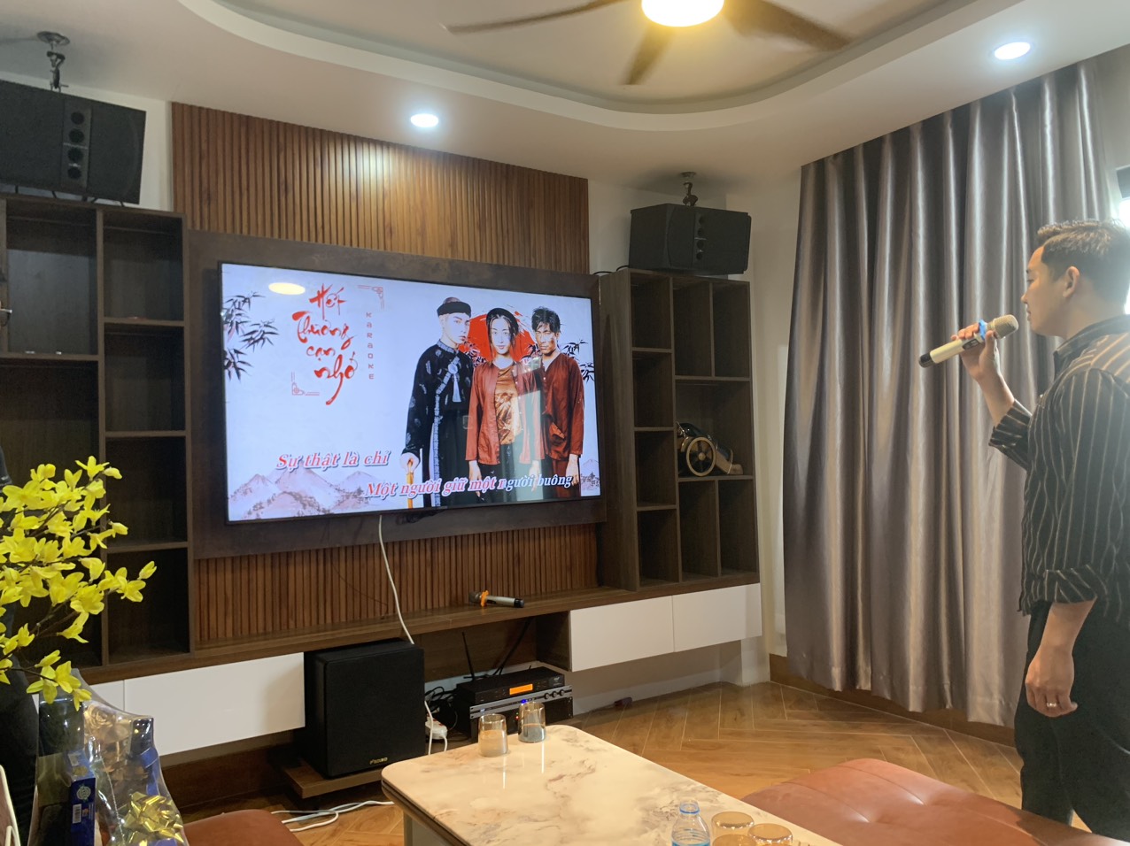 Lắp đặt hoàn thiện dàn loa hát karaoke có cấu hình cực ấn tượng