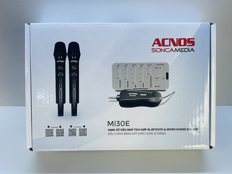 Micro Acnos Mi30E kết nối