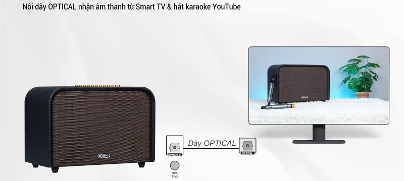 acoustic 3 v26 kết nối optical