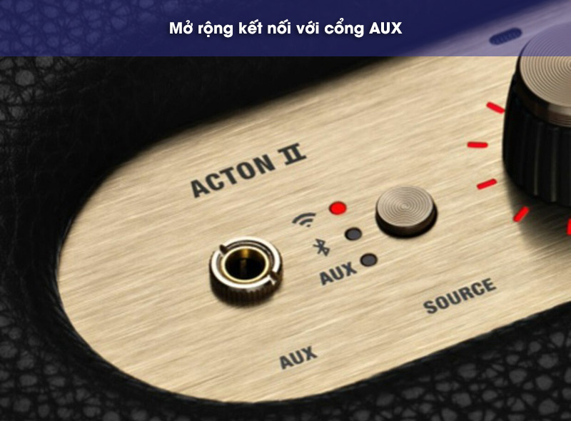 acton 2 alexa cổng aux