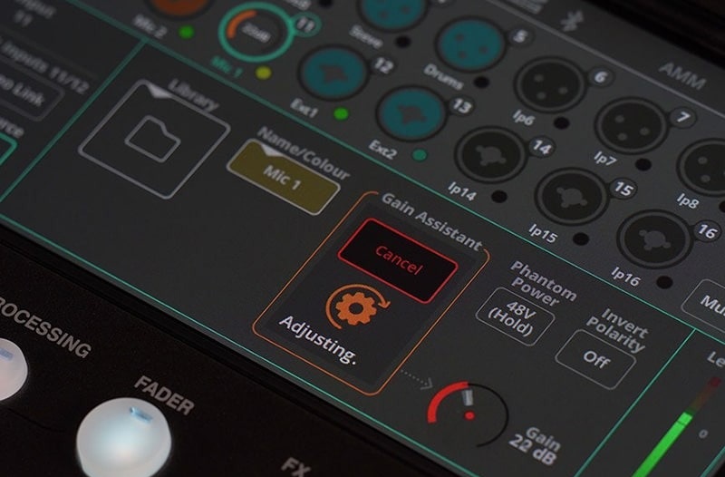 âm thanh mixer allen heath cq-12t