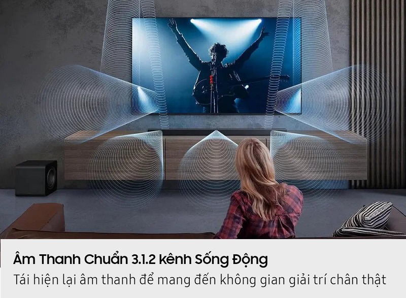 âm thanh vòm trên hw-qs700f
