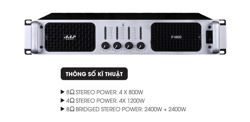 Amply AAP Audio P-4800
