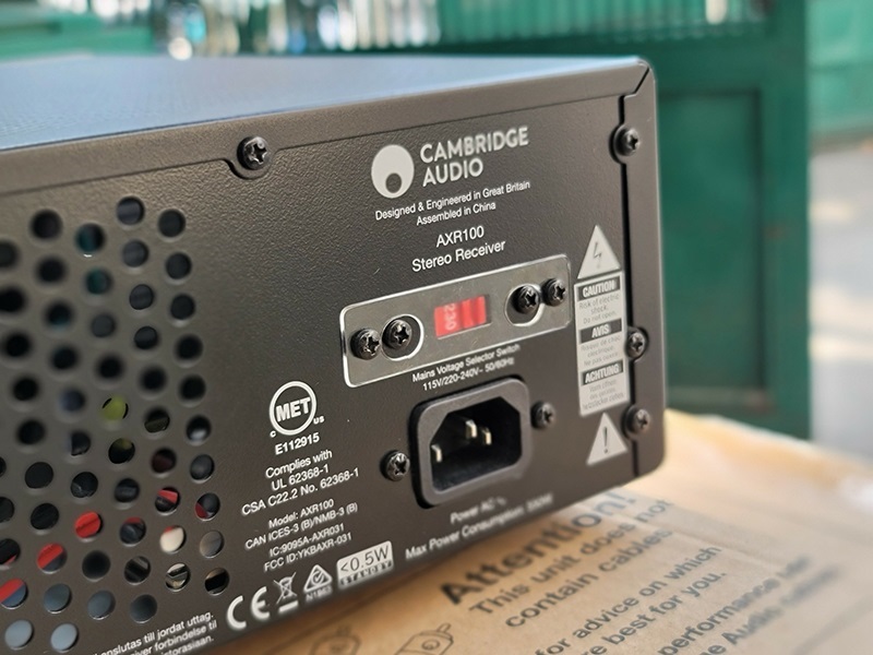 Amply Cambridge Audio AXR100 | Điện tử Linh Anh