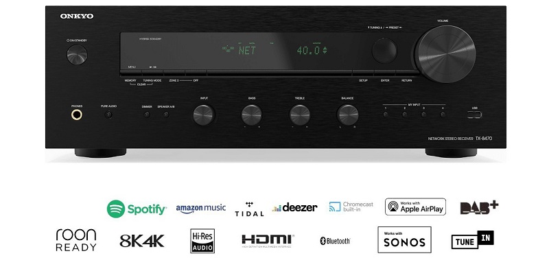 amply tx-8470 stream nhạc chất lượng cao