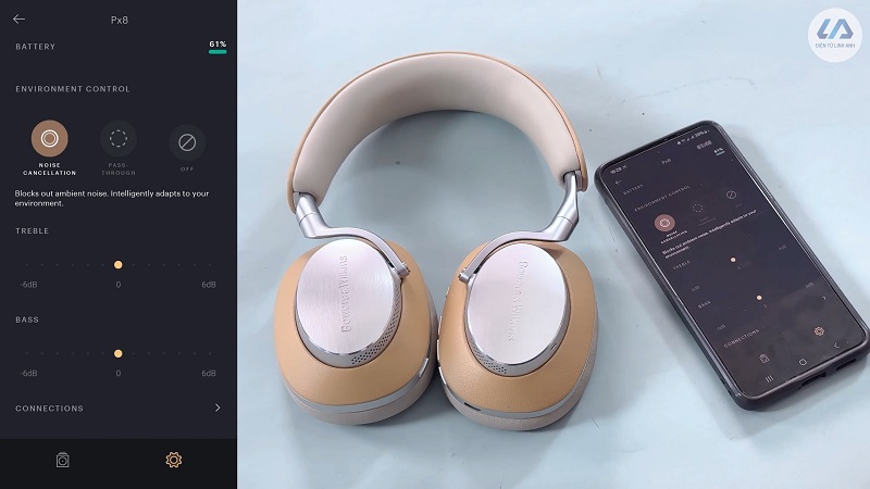 app điều khiển tai nghe px8