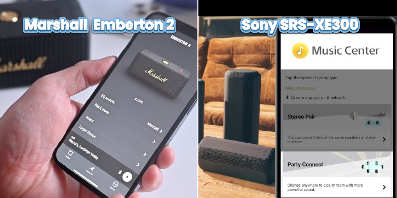 app marshall emberton 2 vs xe300