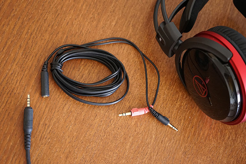 Tai nghe Audio Technica ATH-AG1X kết nối