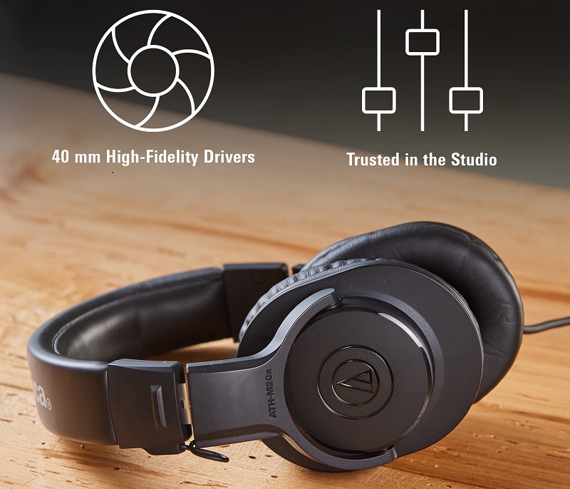 Tai nghe Audio Technica ATH-M20X chất âm