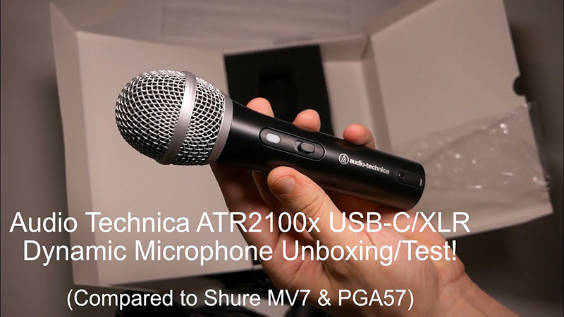 Micro Audio Technica ATR2100X USB cực kỳ bền và rất nhẹ