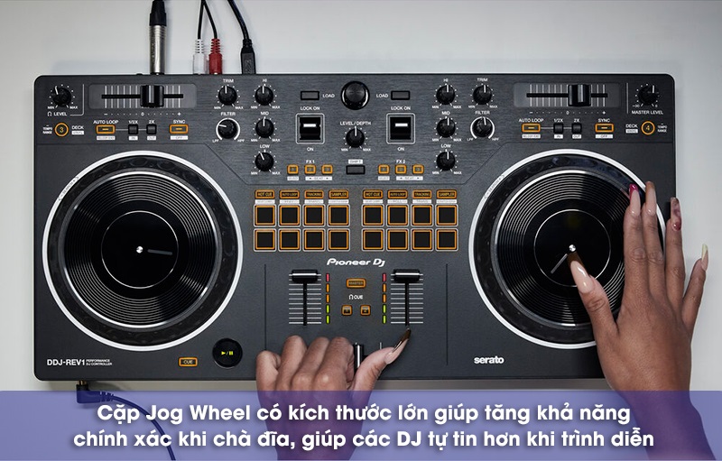 kết cấu Bàn DJ Pioneer DDJ REV1