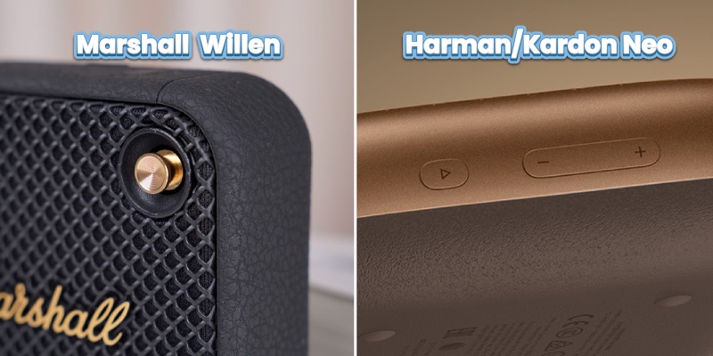 điều khiển của Harman Kardon Neo vs Marshall Willen