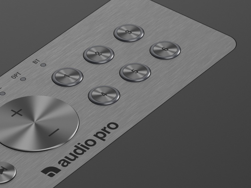 bảng điều khiển loa audio pro c20 w