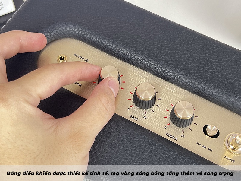 bảng điều khiển loa marshall acton 3