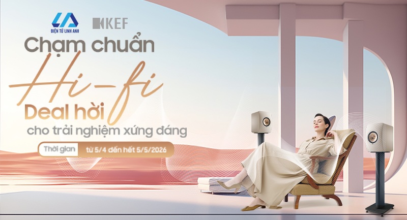 khuyến mại loa kef