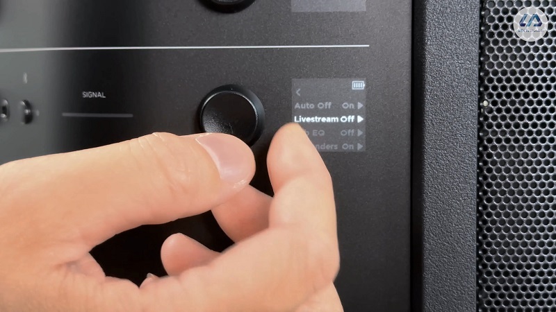 bật chế độ livestream trên bose s1 pro+