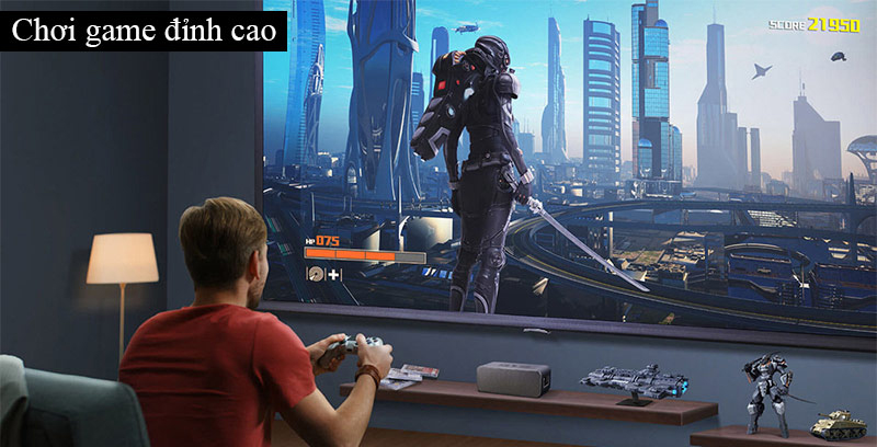 Máy chiếu BenQ TH685 trải nghiệm chơi game đỉnh cao