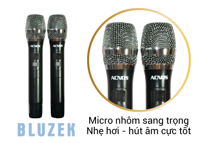 chất âm  loa karaoke mini xách tay Bluzek BZ250PU