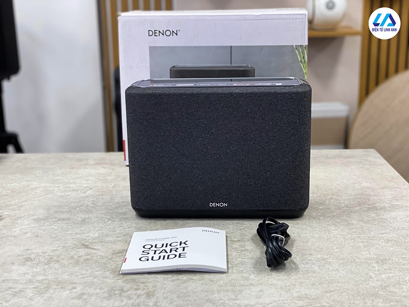 mở hộp loa denon home 250