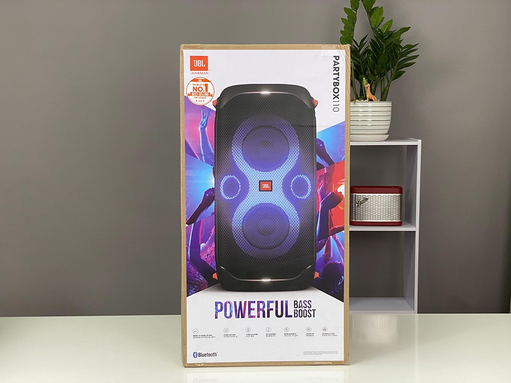 Hộp sản phẩm loa JBL Partybox 110