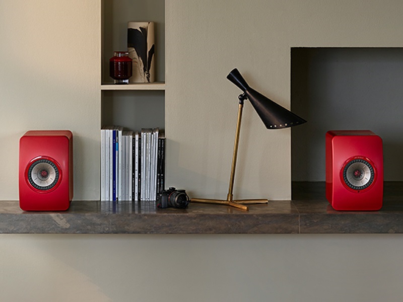 Loa KEF LS50 Wireless II RED Edition kết nối