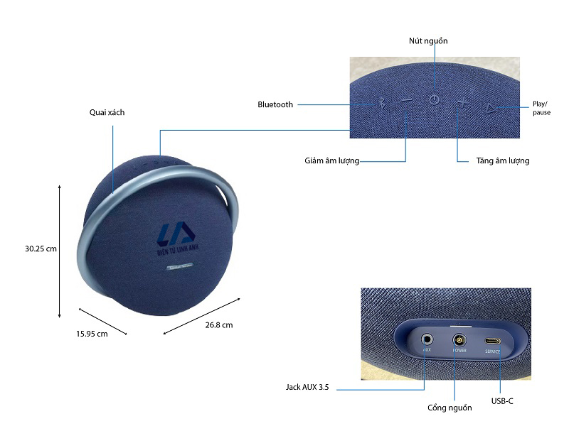 cài đặt loa harman onyx 7