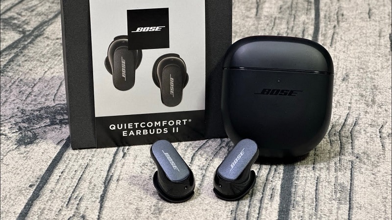 Full bộ sản phẩm tai nghe QuietComfort Earbuds II