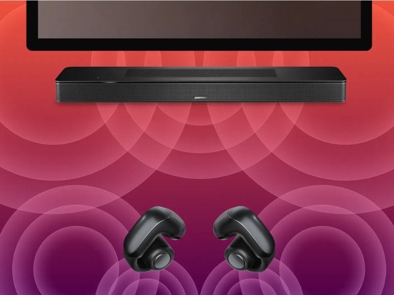 bose smart soundbar kết nối tai nghe