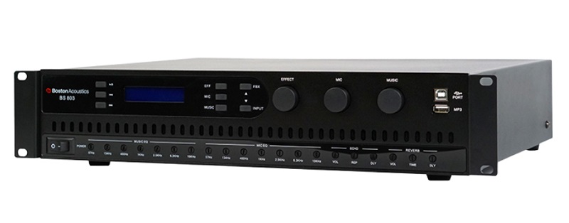 Amply Boston Acoustics BS 803 tích hợp mạch DSP