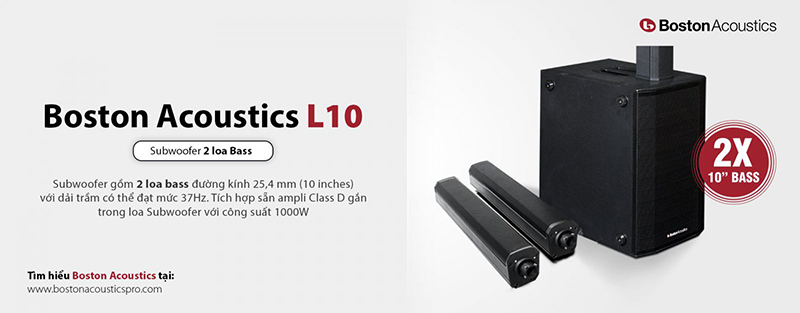 Loa Boston Acoustics L10 cao cấp