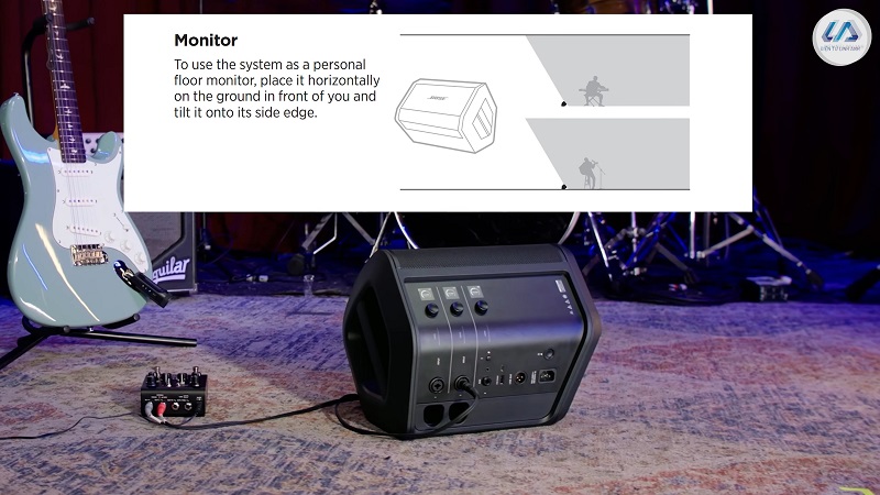 cách đặt loa cho monitor