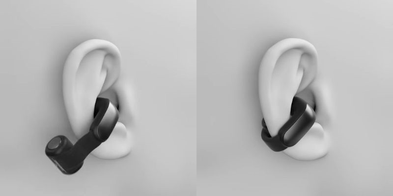 tai nghe bose ultra open earbuds cách đeo