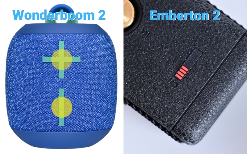 cách hiển thị pin wonderboom 2 vs emberton 2