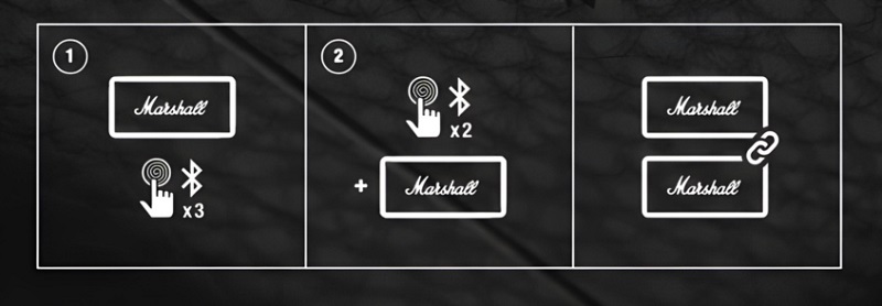 cách kết nối loa marshall emberton stackmode