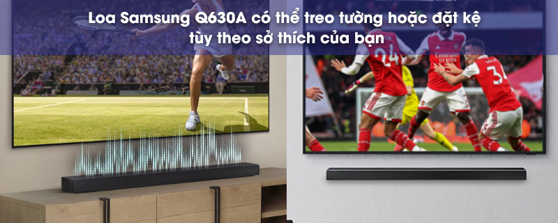 cách lắp đặt loa samsung q630a