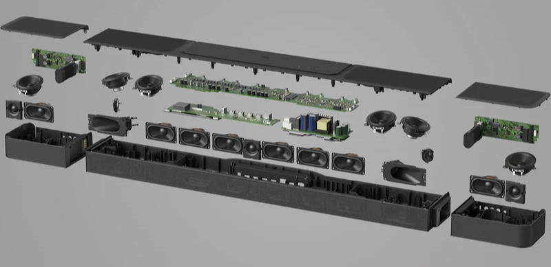 cấu trúc củ loa của bar 1300 mkii