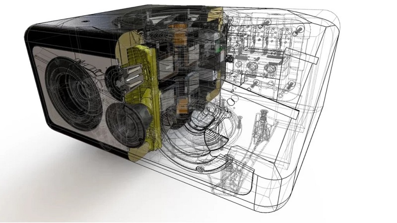 cấu trúc củ loa của barefoot micromain26