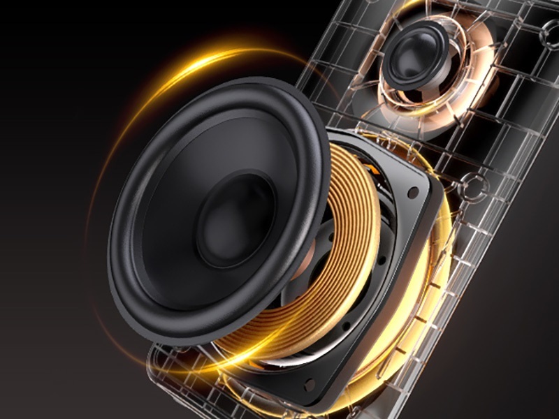 cấu trúc củ loa của edifier m90