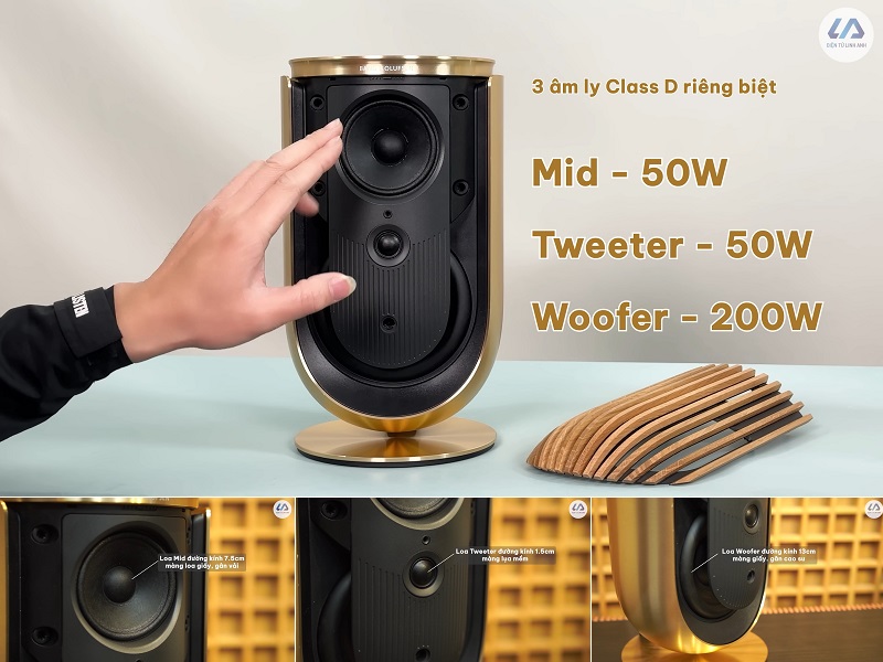 đánh giá cấu trúc củ loa beolab 8