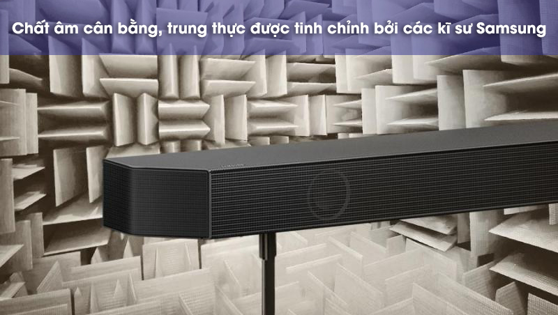 chất âm cân bằng trung thực trên soundbar q700c