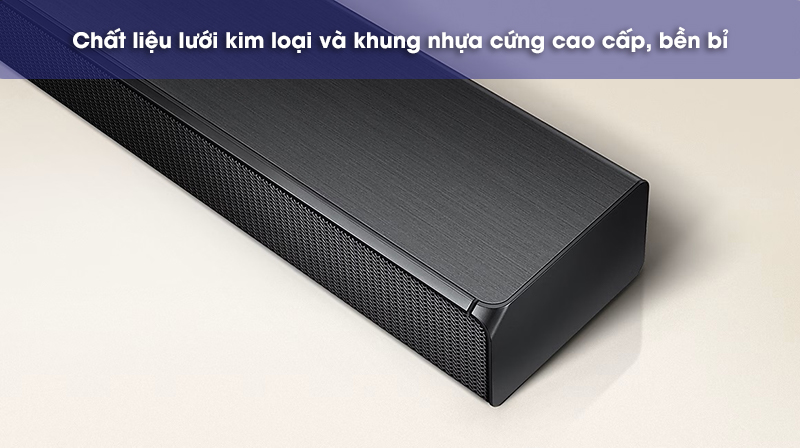 chất liệu của loa soundbar samsung t650