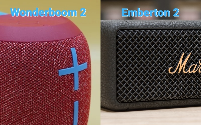 chất liệu của ue wonderboom 2 vs emberton 2