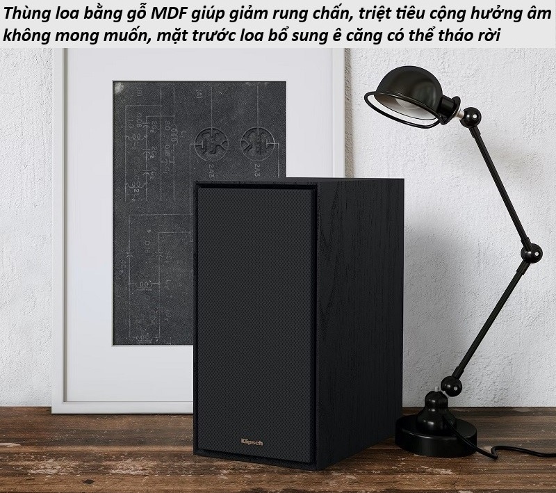 chất liệu loa Klipsch R-50PM