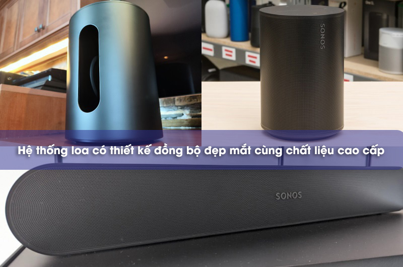 chất liệu loa ray + sub mini + era100