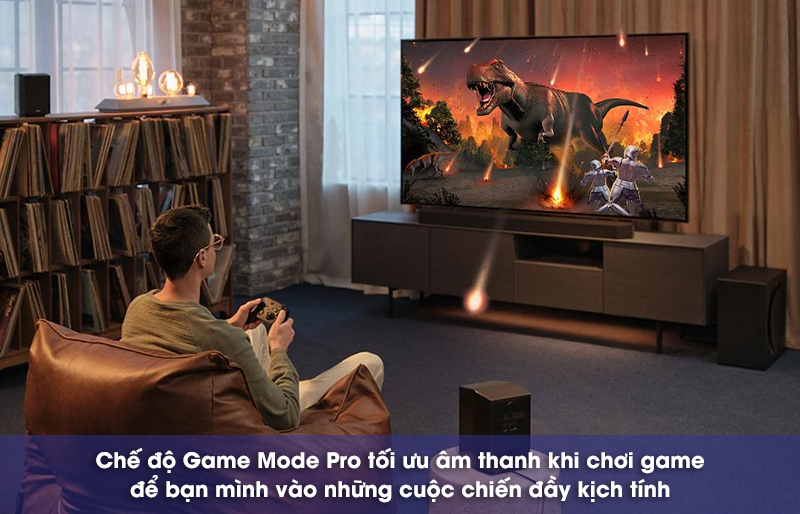 chế độ game mode trên loa hw q990c