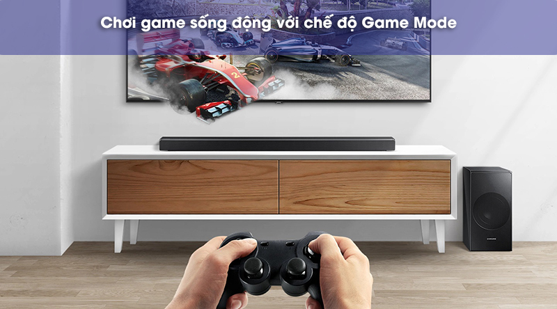 chế độ game mode trên loa samsung hw n650